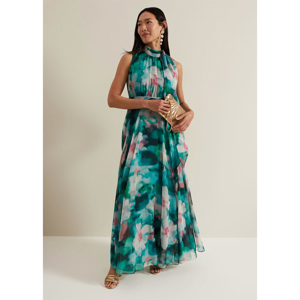 Phase Eight Lucinda Chiffon Print Maxi Dress